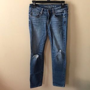 American Eagle Outfitters distressed jeans